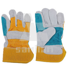 Ab / Bc Grade Labor Leathe Industrielle Hand Handschuhe (SJIE10702)